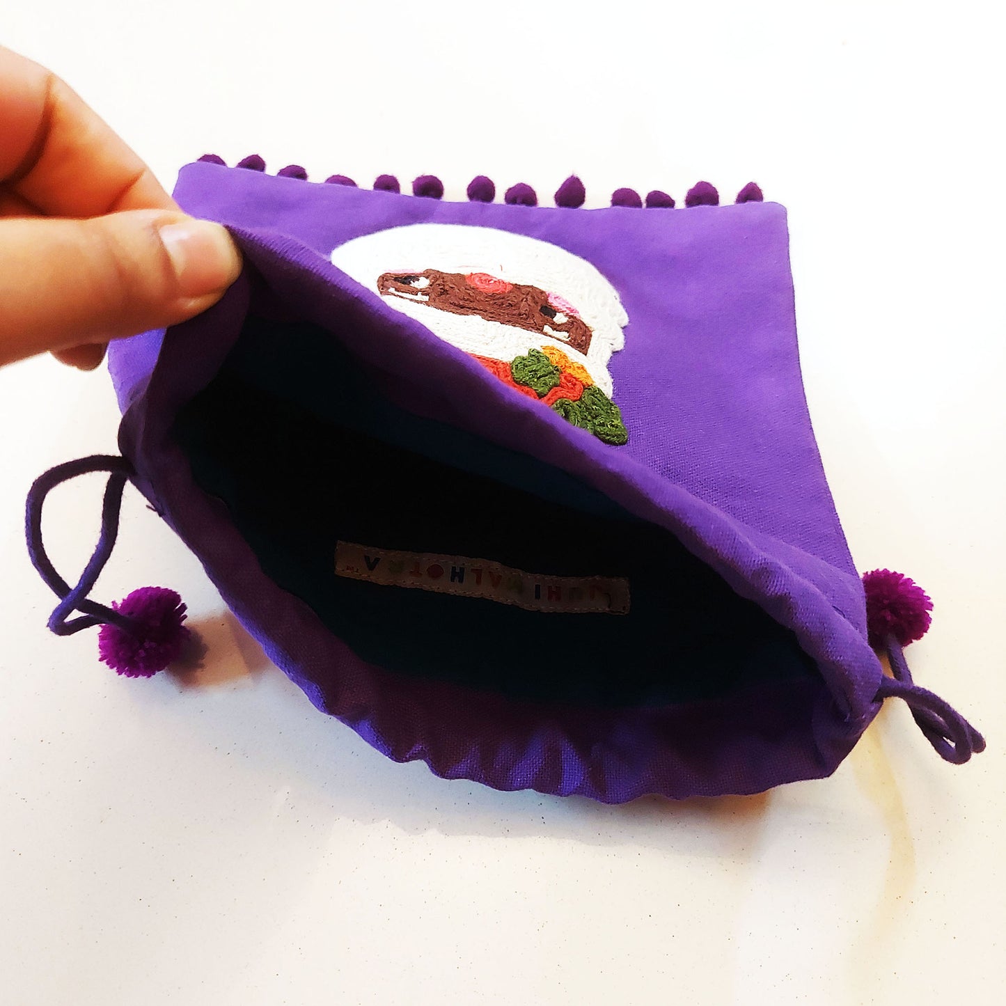 Purple Santa Potli