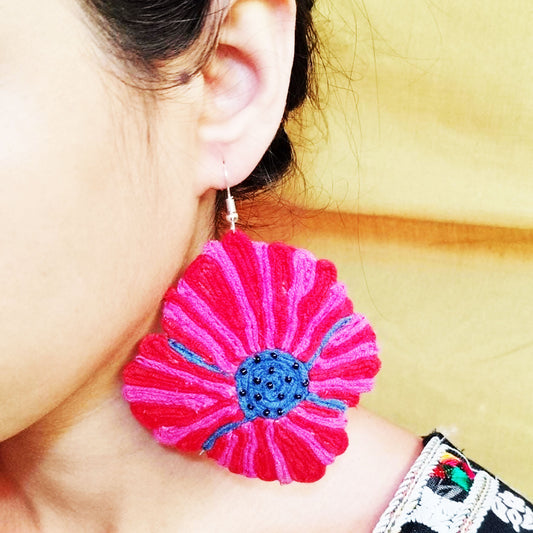 Festive Flower earrings