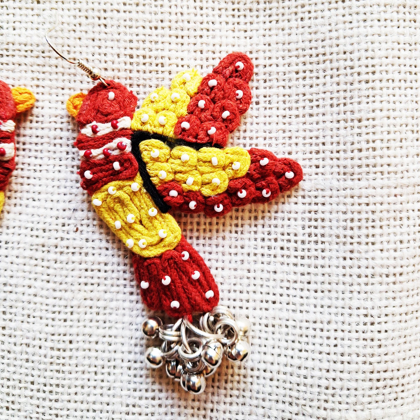 Red Birdy Earrings