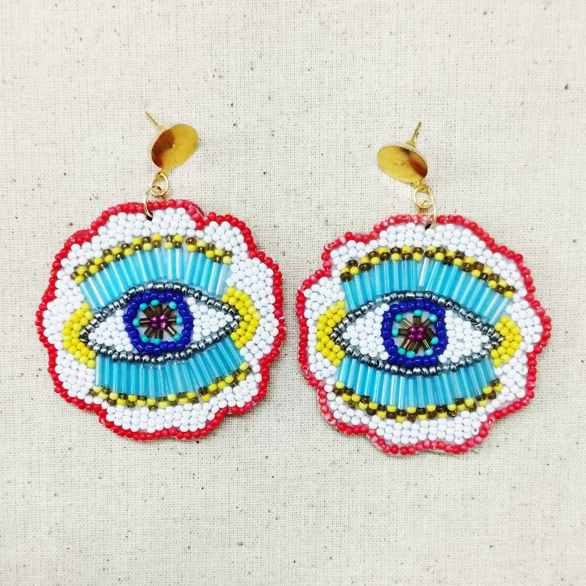 Nazar Battu Earrings