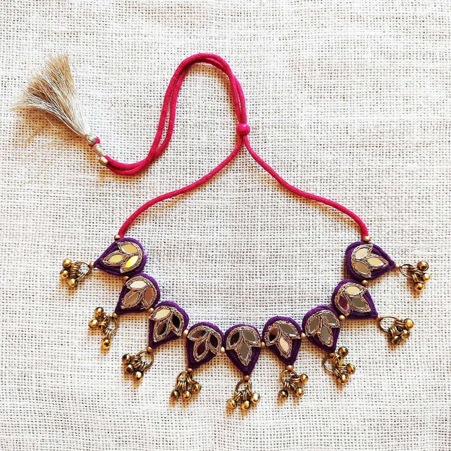 Festive Mirror choker