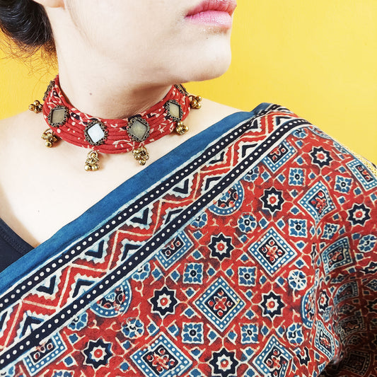 Indian Maroon Choker