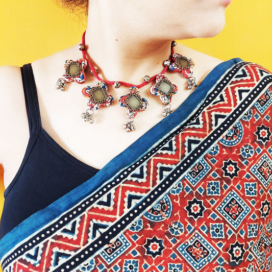 Ethnic Kalamkari Choker