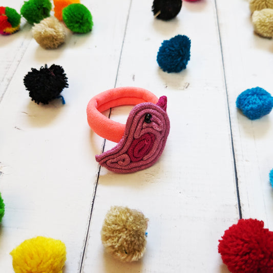 Pink Birdie Rubberband