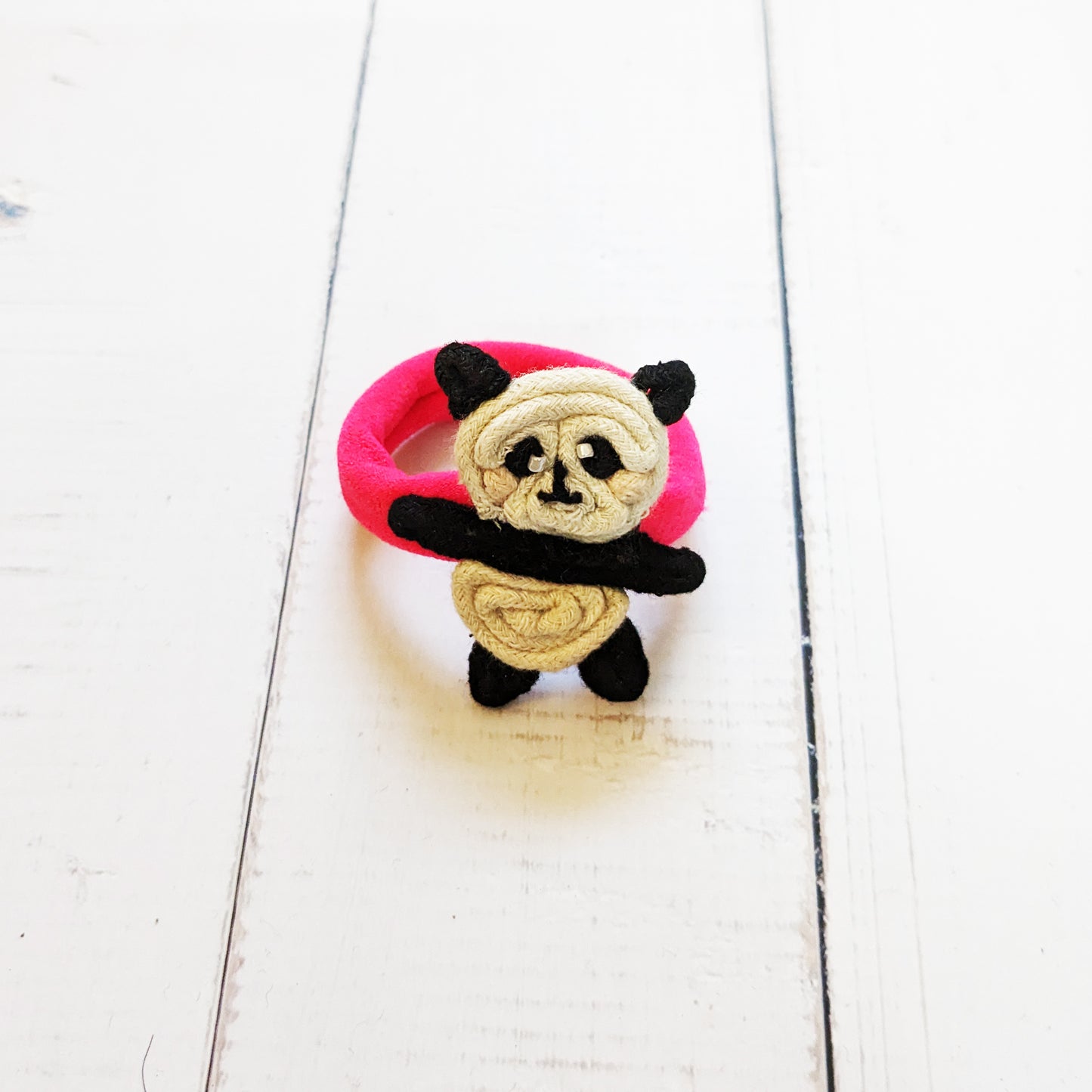 Panda, Elephant and Parrot Rubberbands