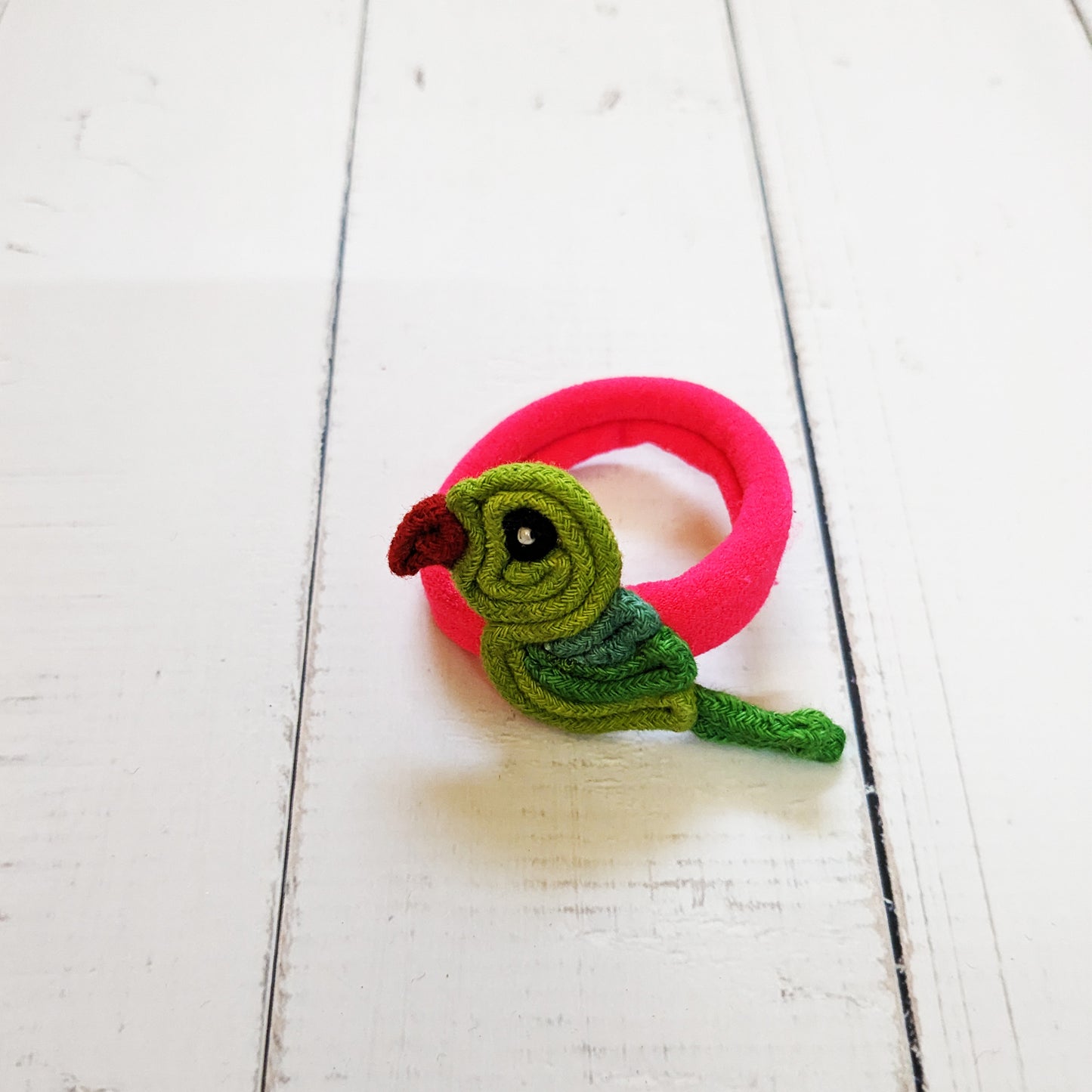 Panda, Elephant and Parrot Rubberbands