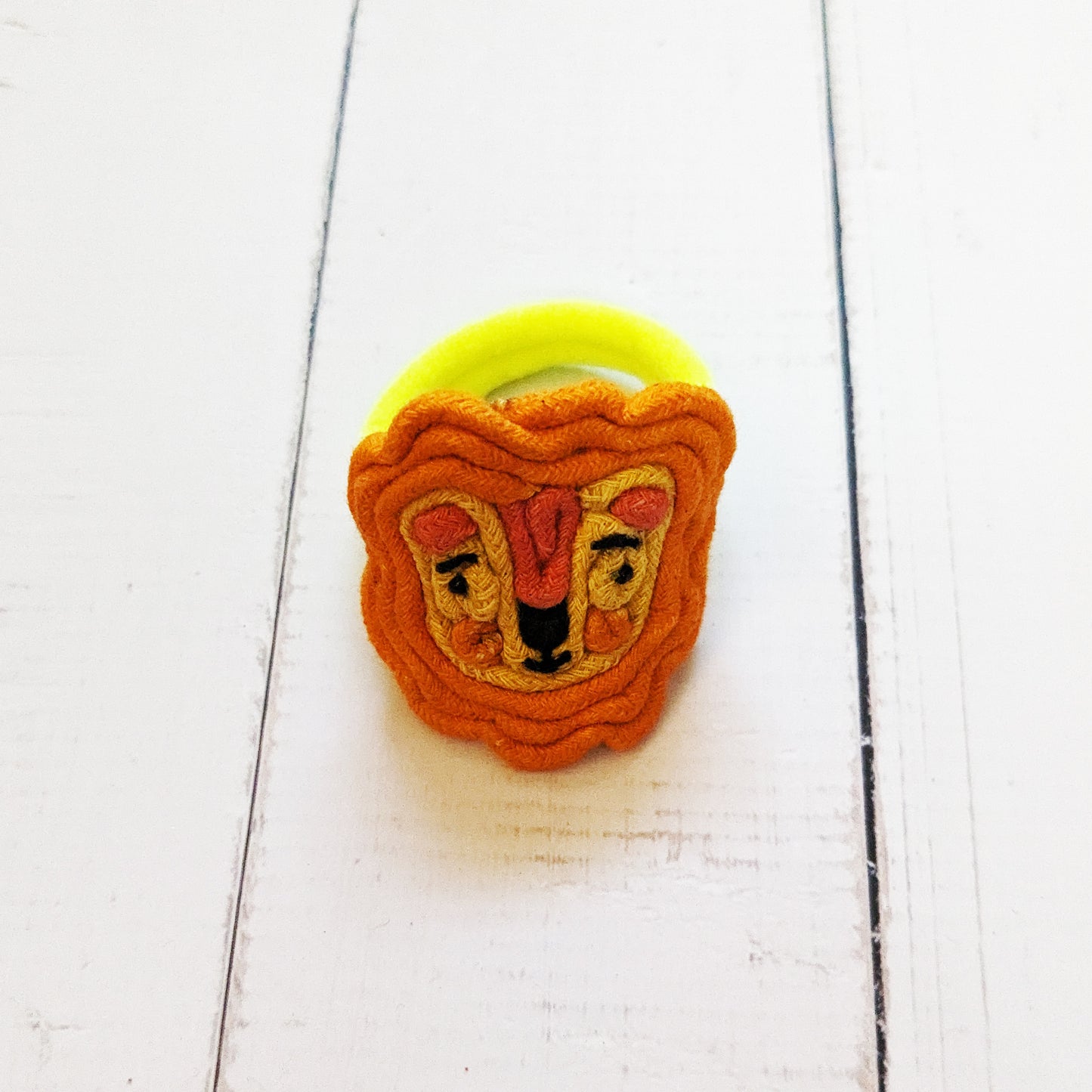 Chick, Lion and Bee Rubberbands