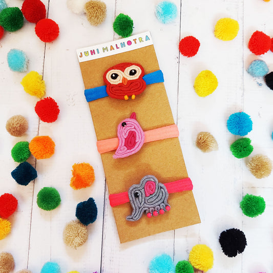 Shades of Pink Rubberbands