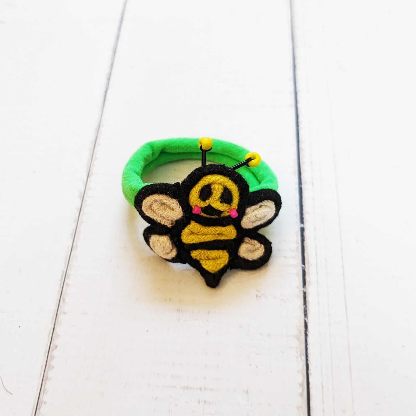 Bees and Panda Rubberbands
