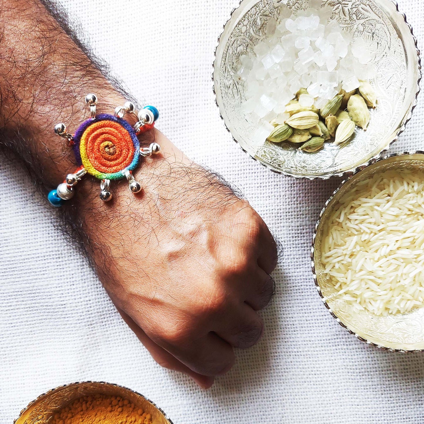 Classic Multicolor Rakhi