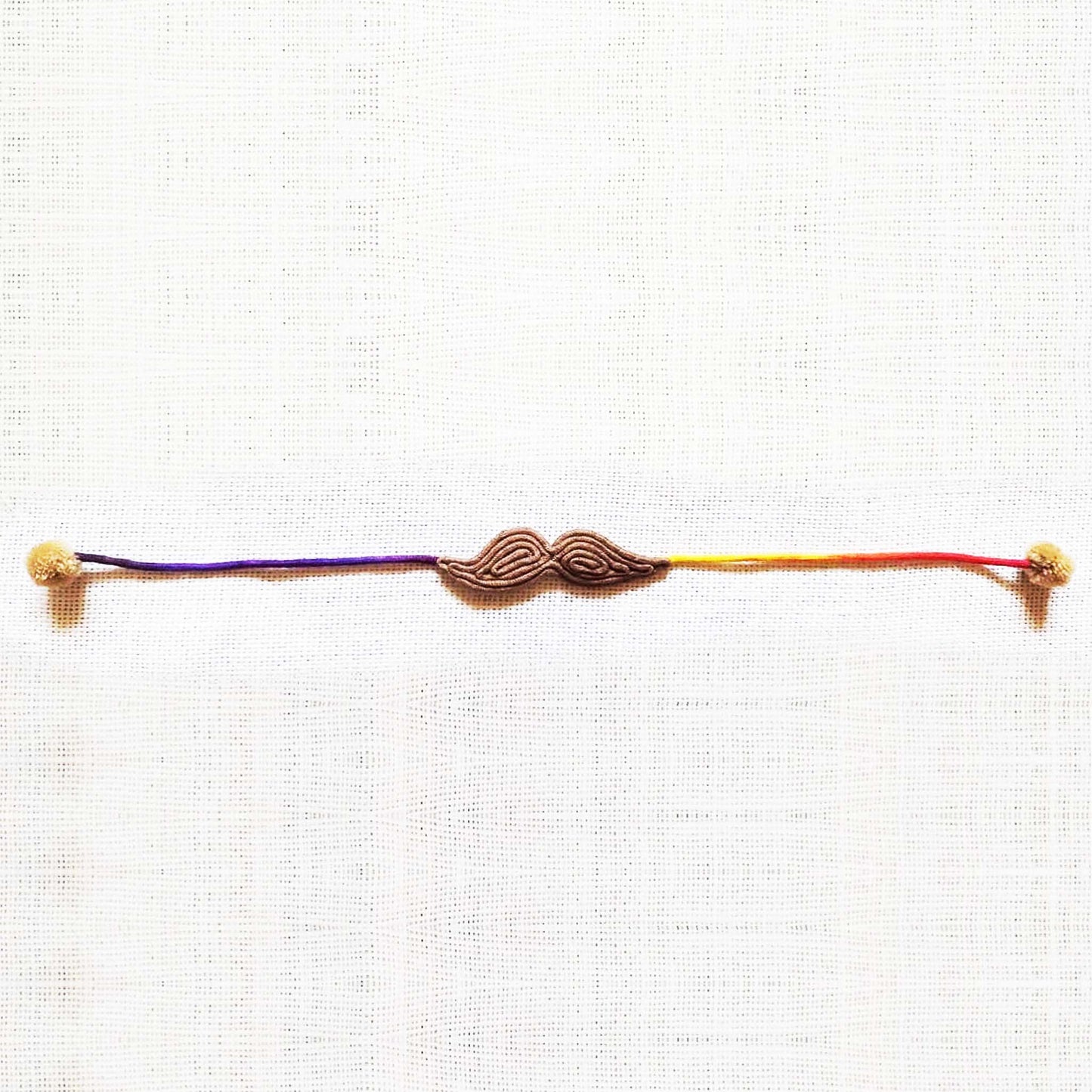 Fawn Moustache Rakhi