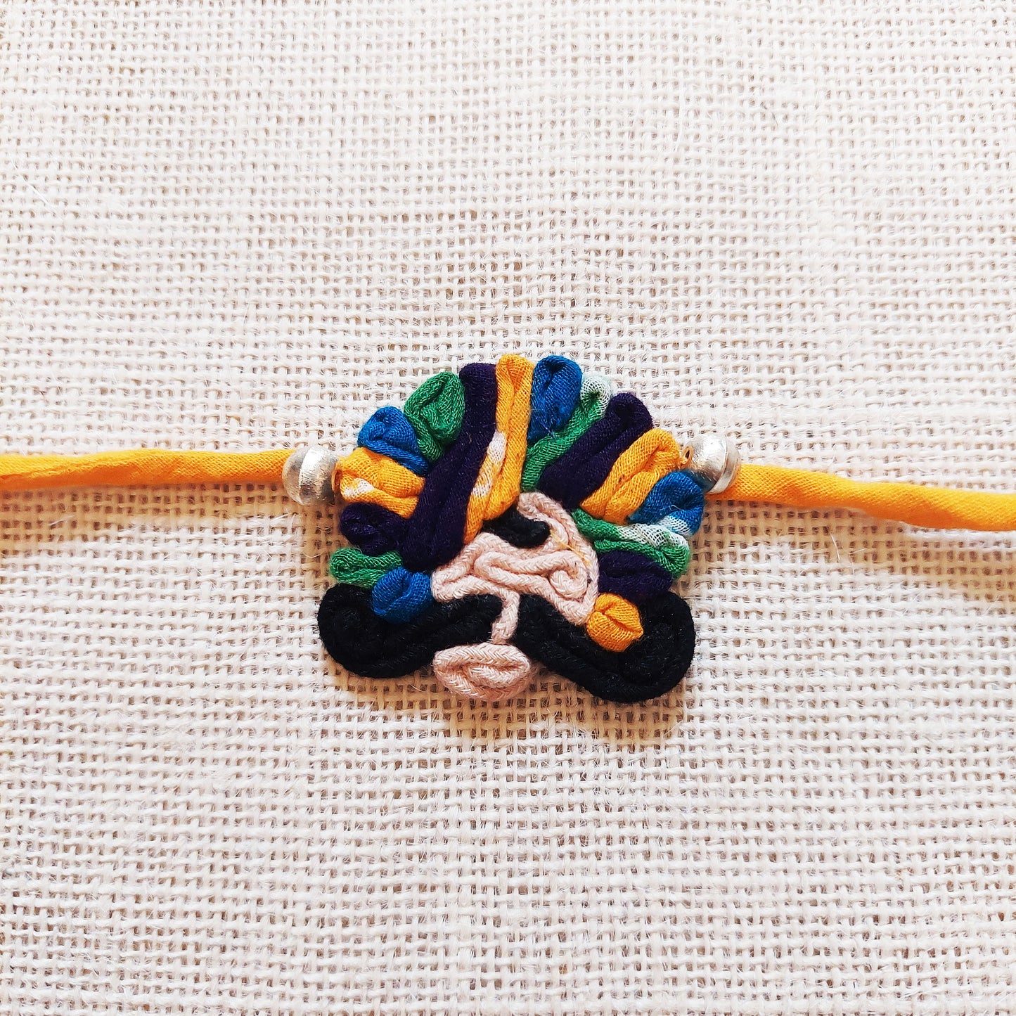 Multicolor Rabari Rakhi