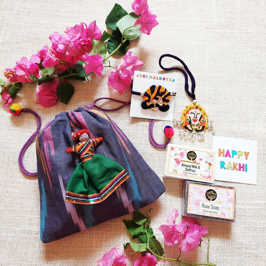 Purple Rakhi Lumba Hamper