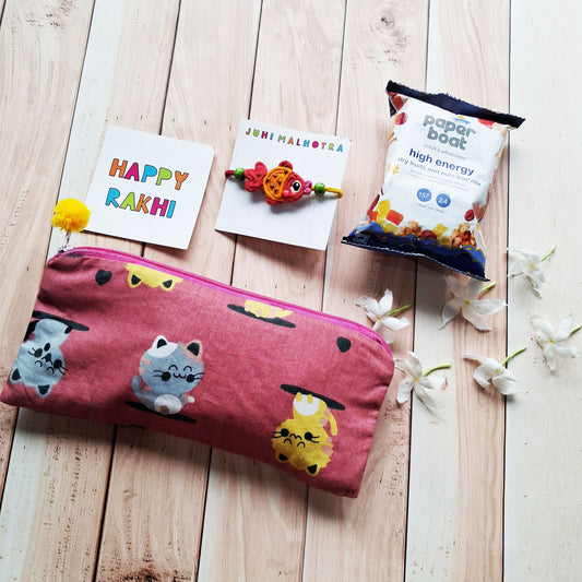 Red Fish Pouch Hamper