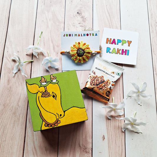 Sunflower Rakhi Hamper