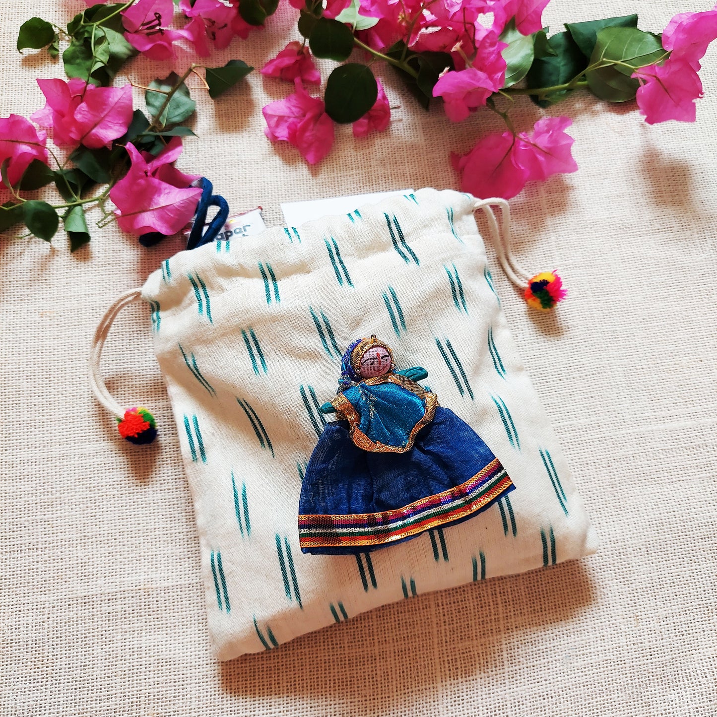 Indigo White Potli Hamper