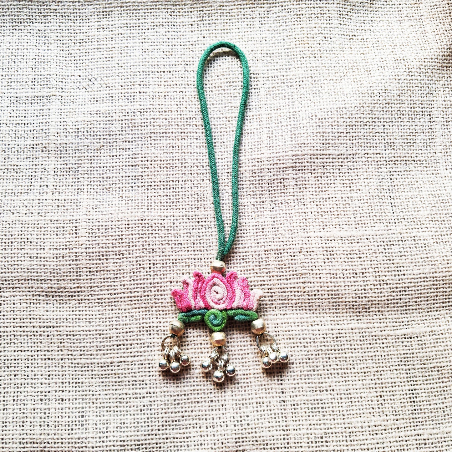 Lotus Rakhi Lumba Set