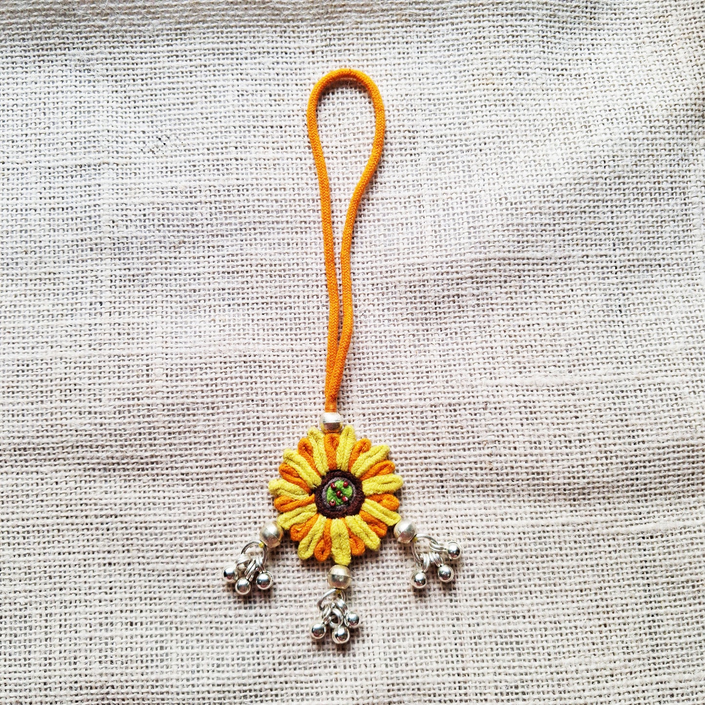 Sunflower Rakhi Lumba Set