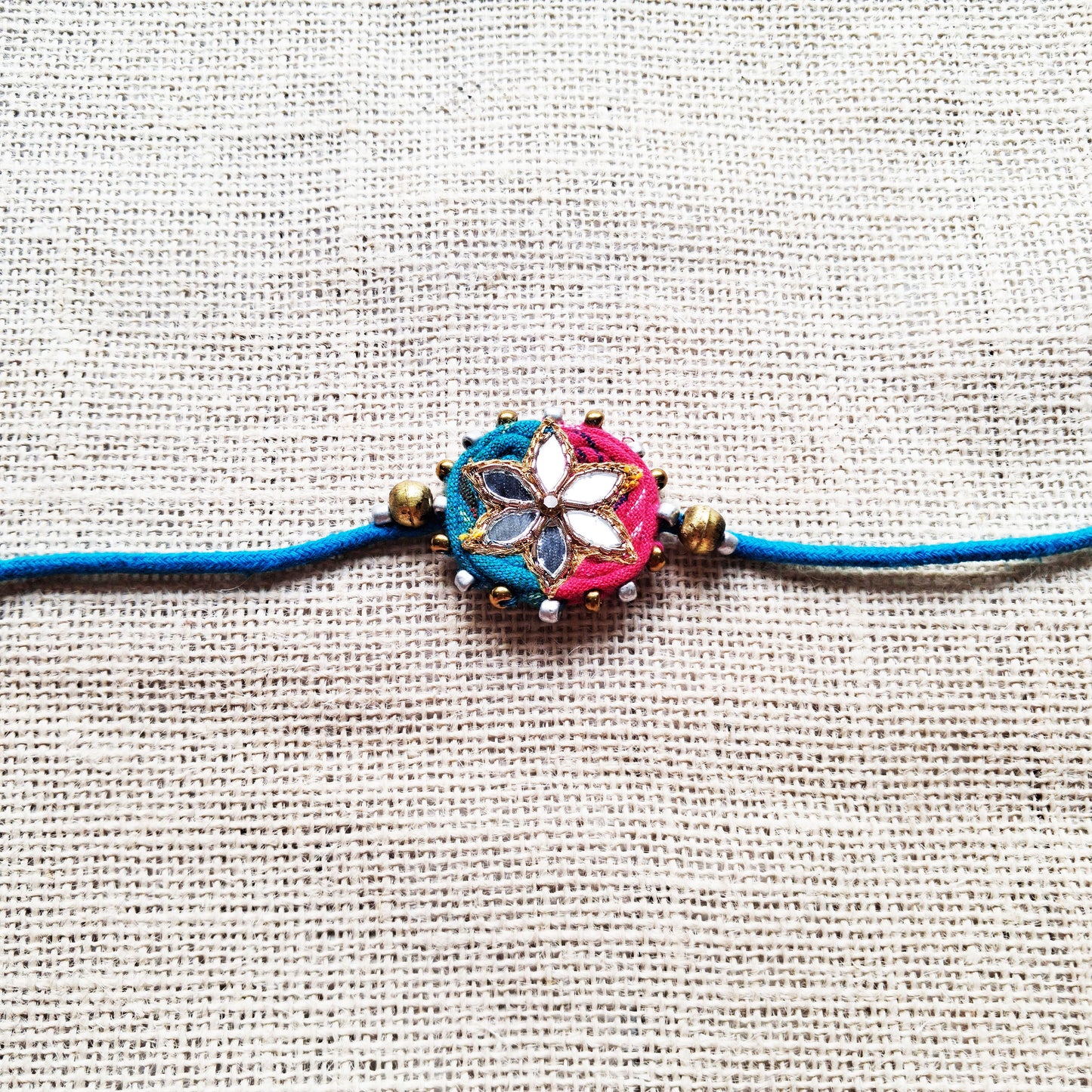 Ikat Rakhi Lumba Set