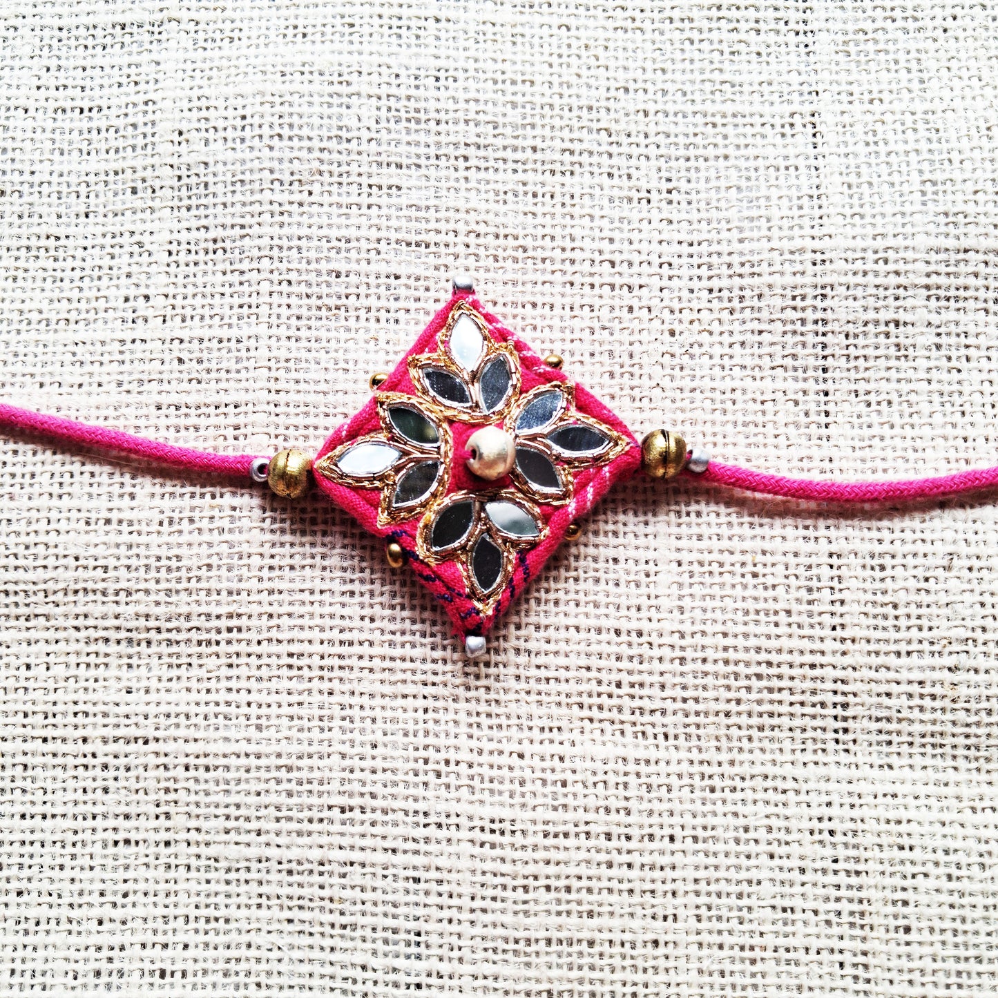 Pink Rakhi Lumba Set