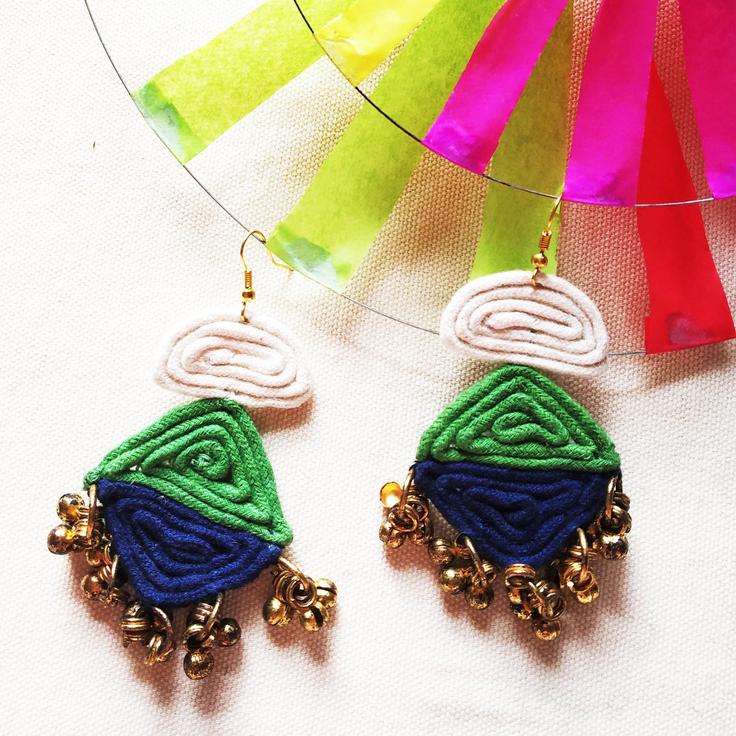 Classic Trio Gold Earrings