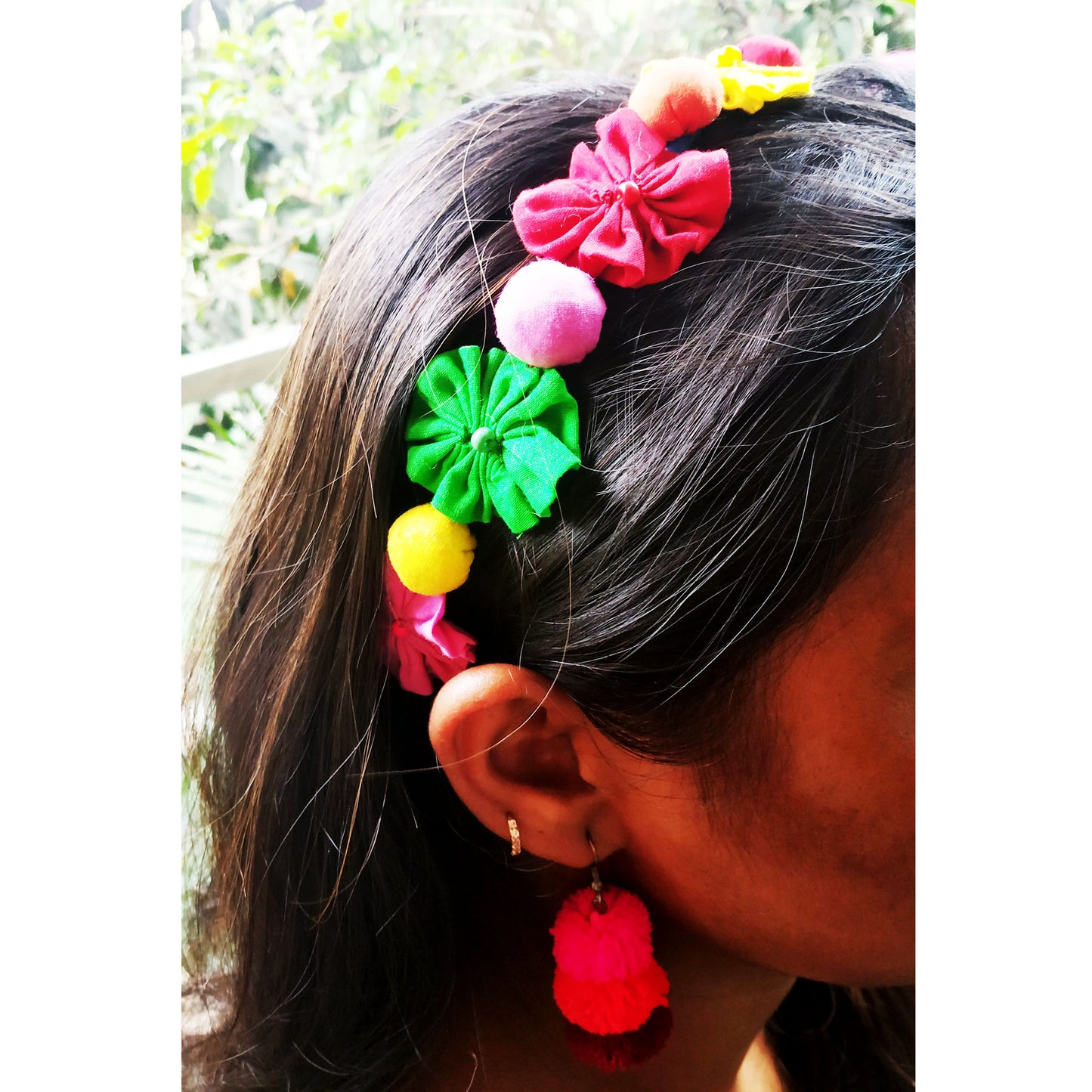 Funky Cotton Hair Accessory