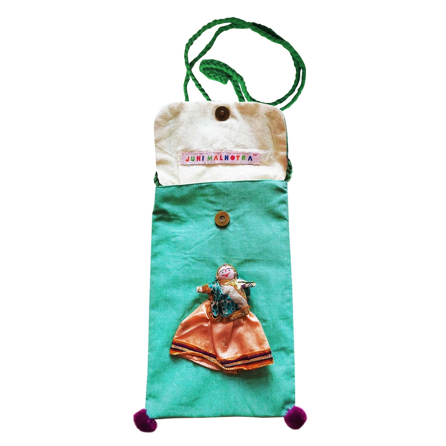 Green Puppet Mobile Cover