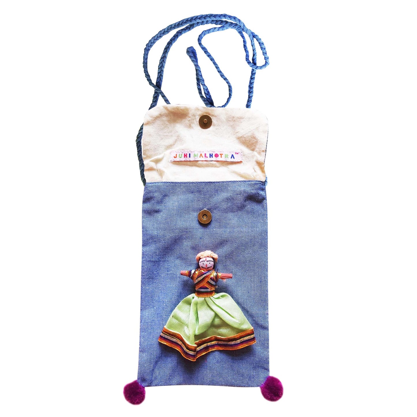 Blue Puppet Mobile Cover
