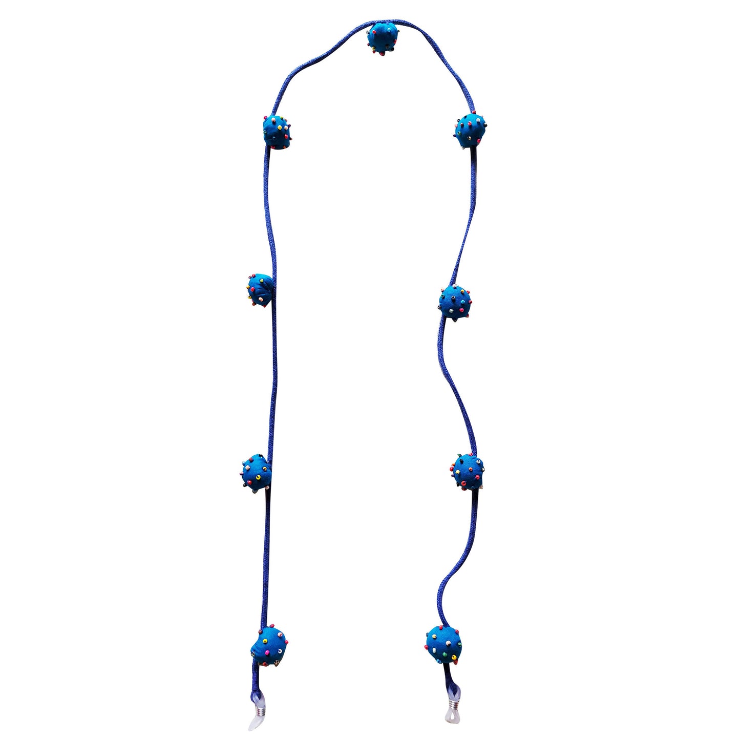 Blue bauble spectacle string