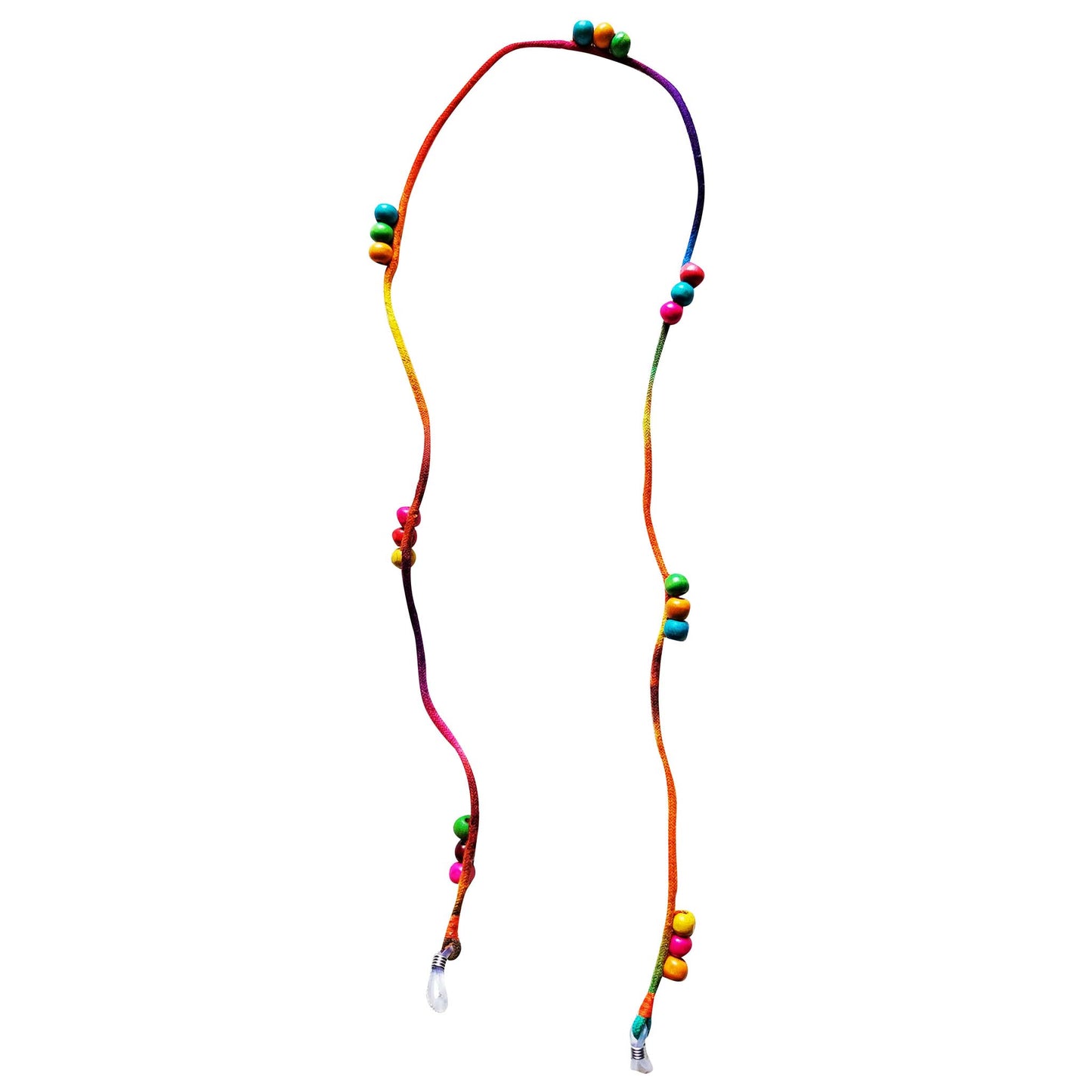 Colorful beaded spectacle string