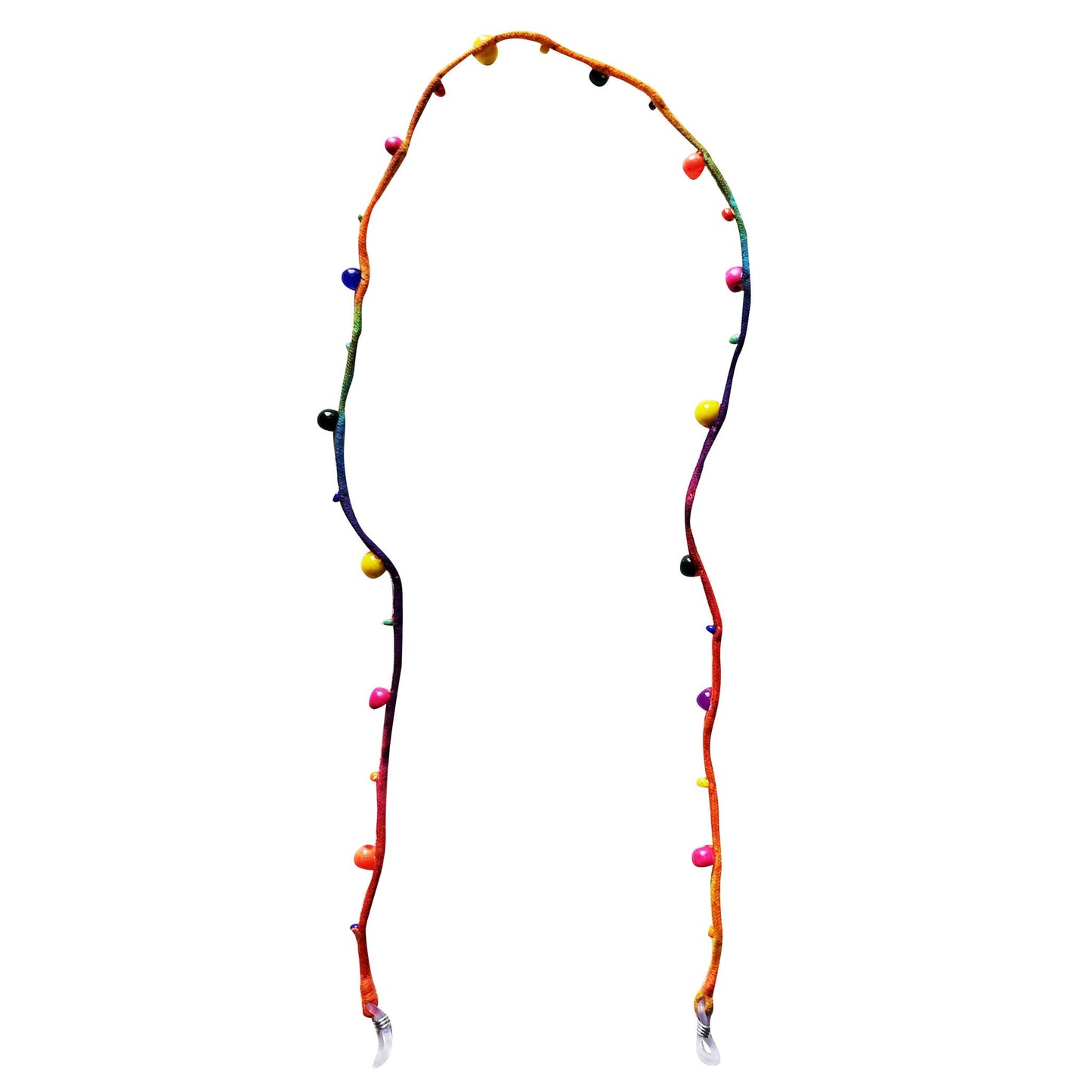 Glass bead spectacle string