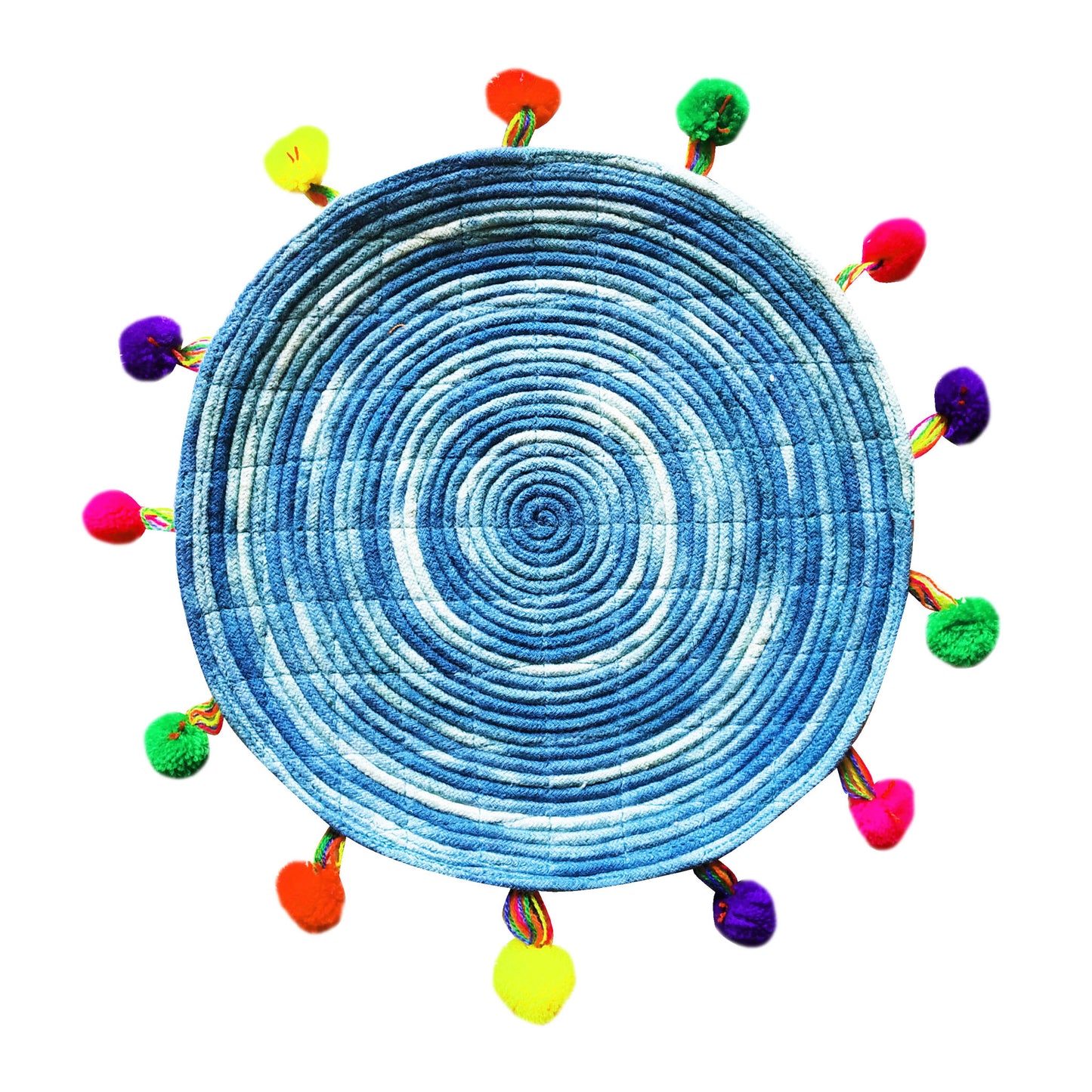 Shaded Blue Trivet