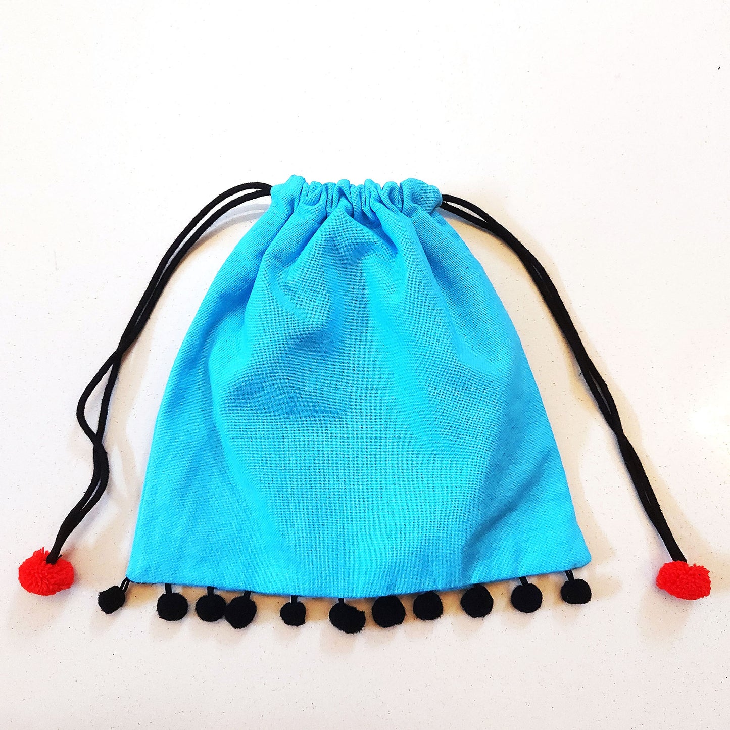 Aqua Penguin Potli