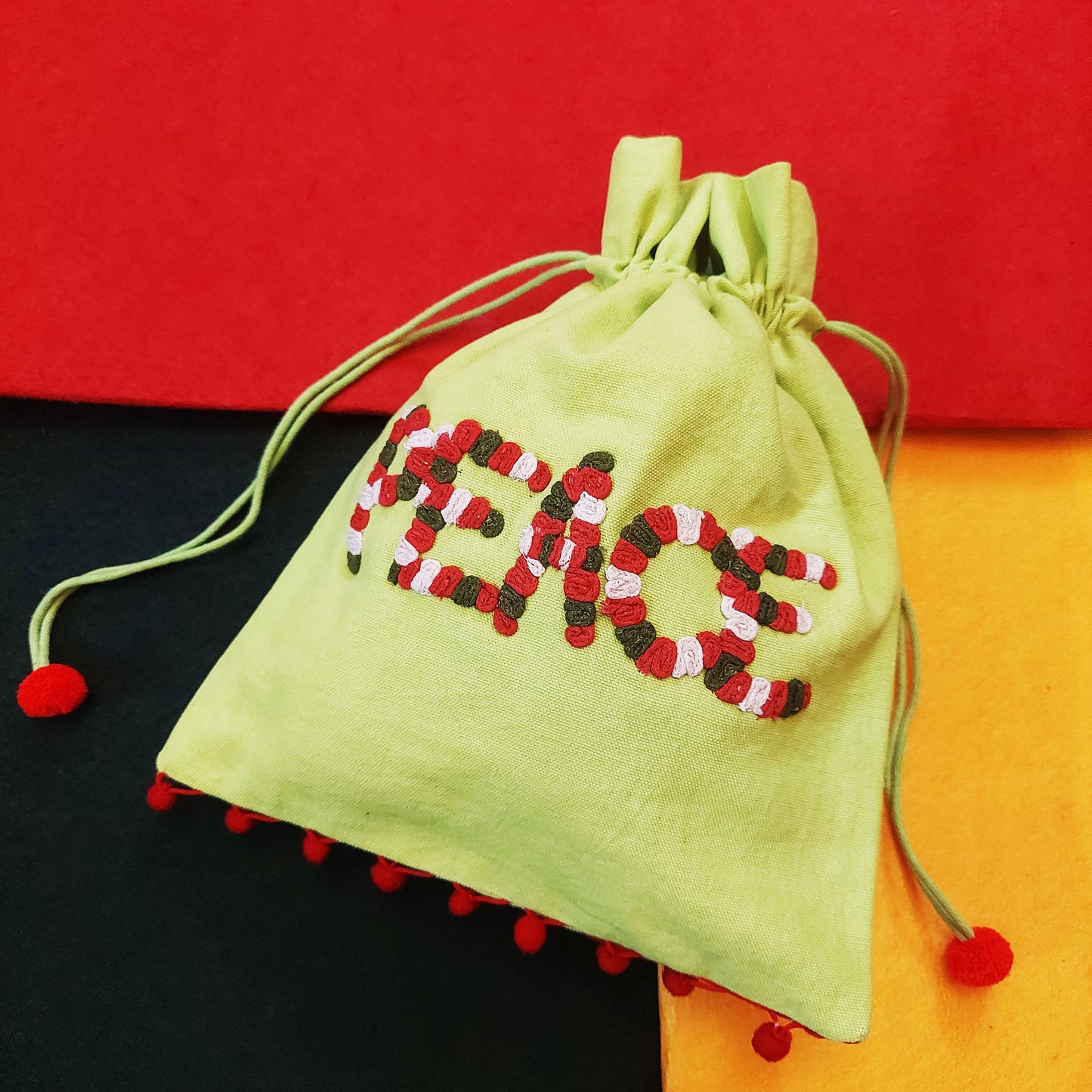 Peace Potli bag