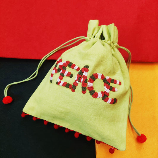 Peace Potli bag