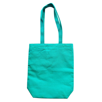 Teal Pineapple Tote Bag