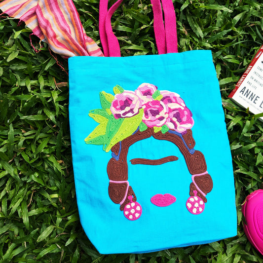 Spring Frida Tote Bag