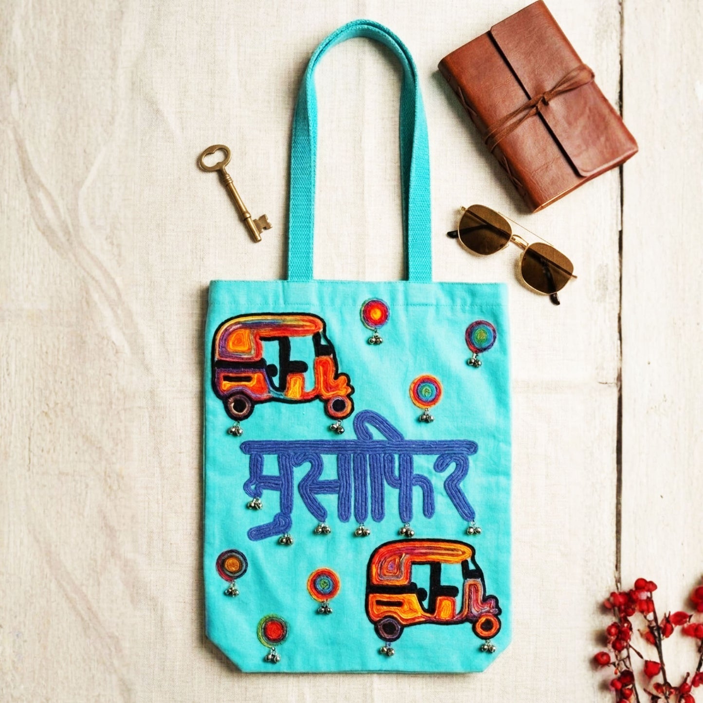 Auto Musafir Tote Bag