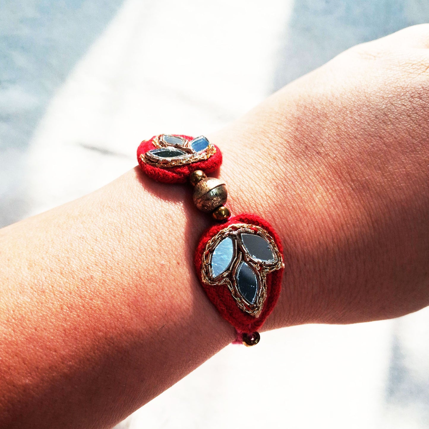 Red Drop Bracelet