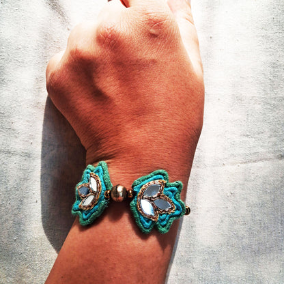 Blue Lotus Bracelet