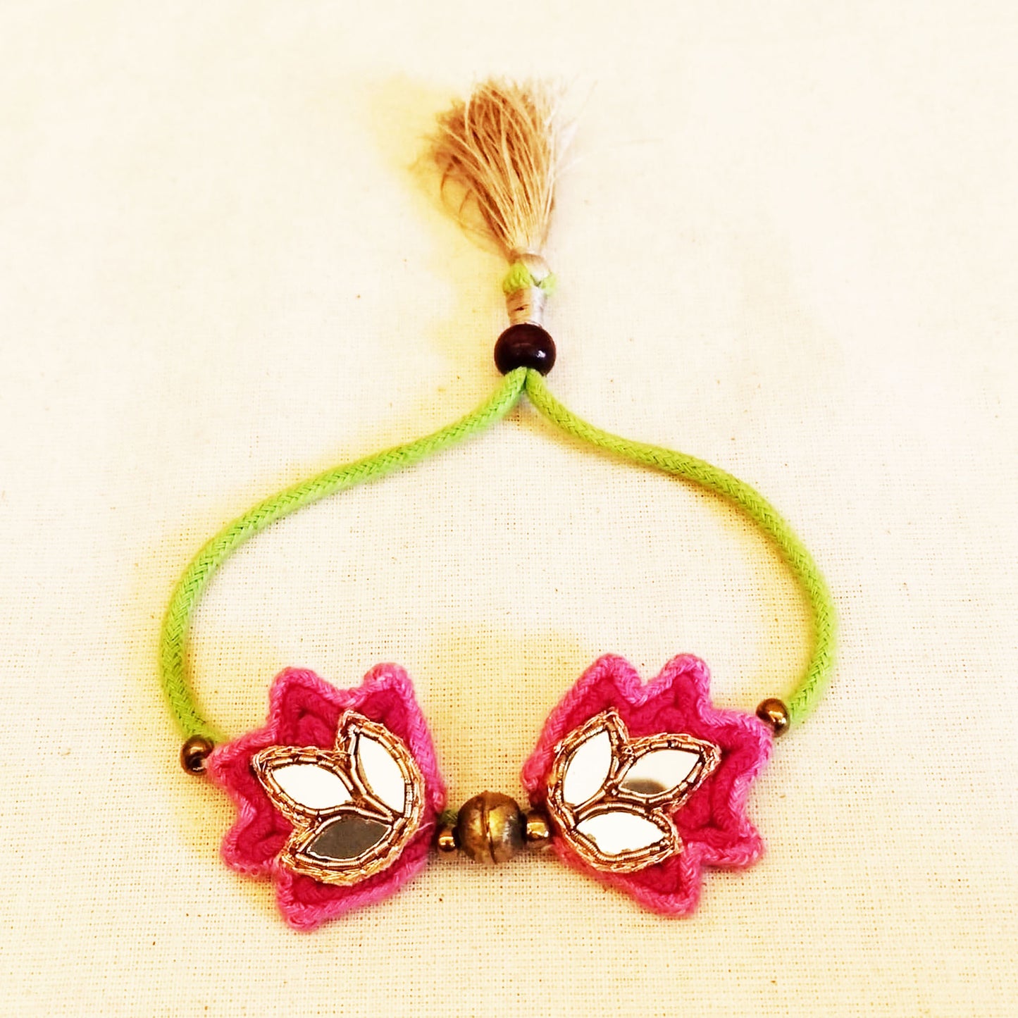 Pink Lotus Bracelet
