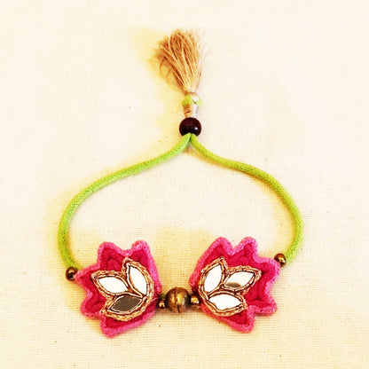 Pink Lotus Bracelet