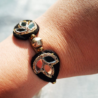 Black Drop Bracelet