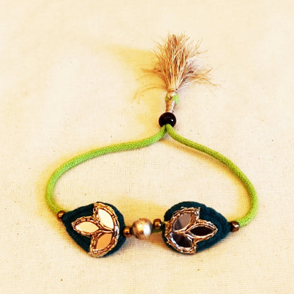 Teal Drop Bracelet