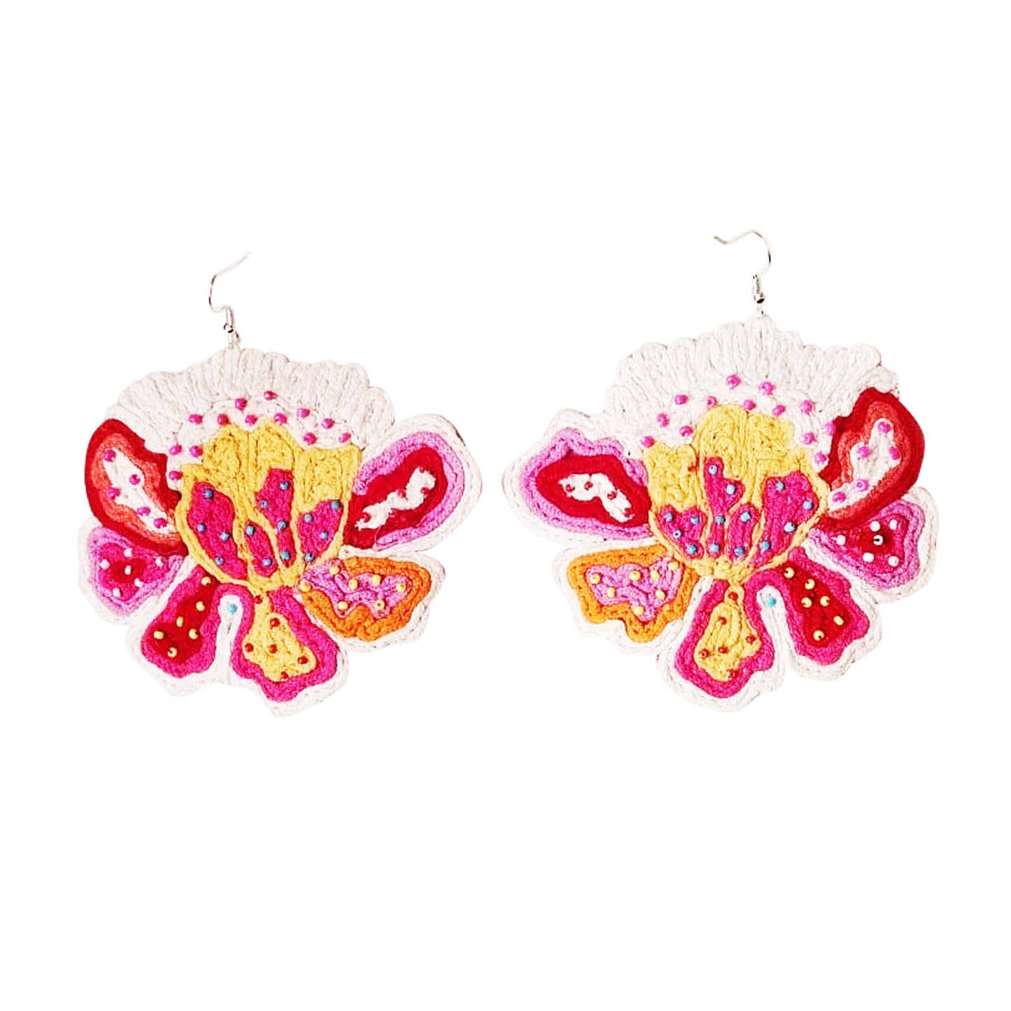 Multicolor Floral danglers