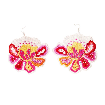 Multicolor Floral danglers