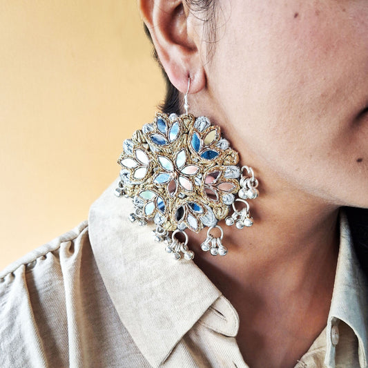 Mirror Mandala Earrings