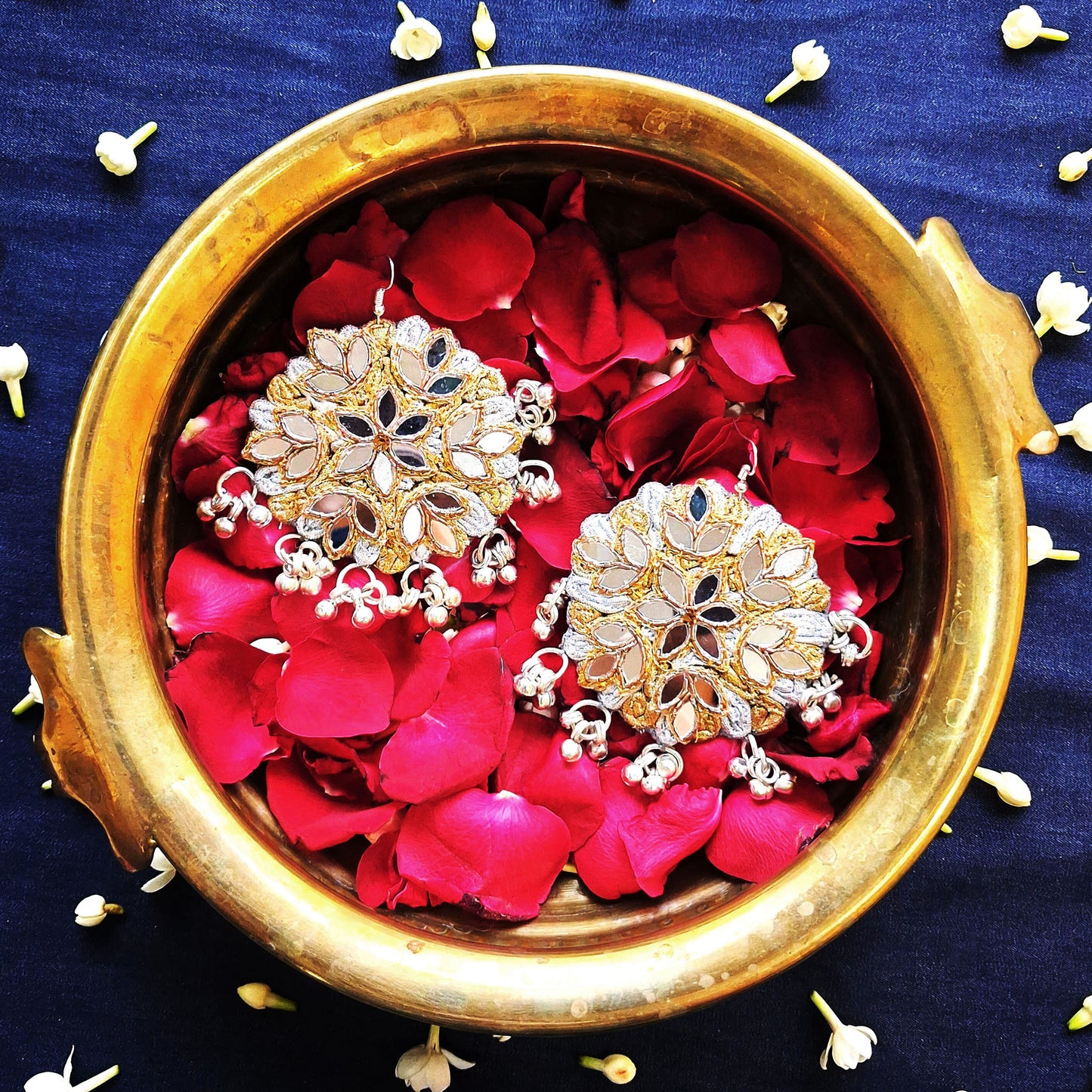 Mirror Mandala Earrings