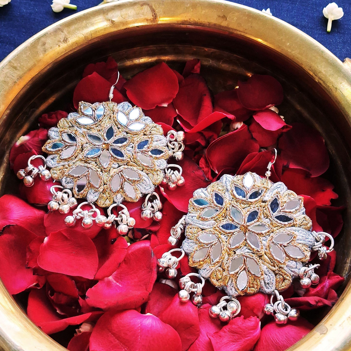 Mirror Mandala Earrings