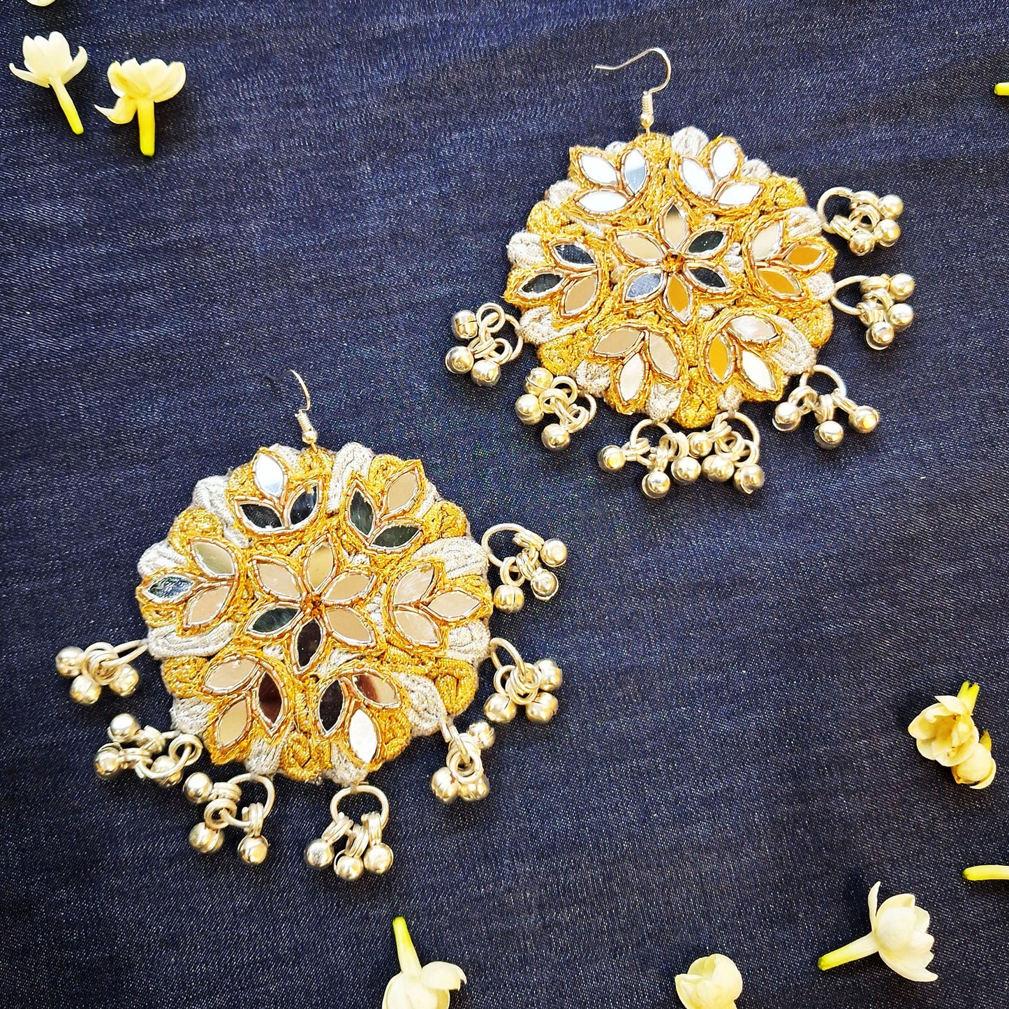 Mirror Mandala Earrings